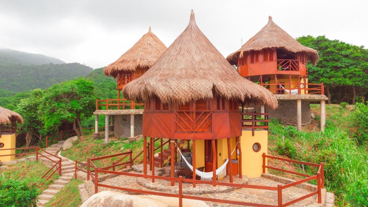 Ecohabs Tequendama Playa Cañaveral Parque Tayrona Zaino Exterior foto
